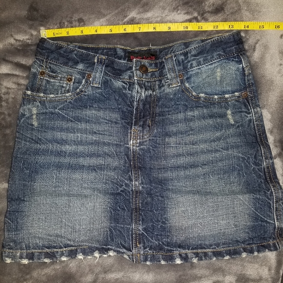 Denim Mini Skirt - Picture 4 of 4
